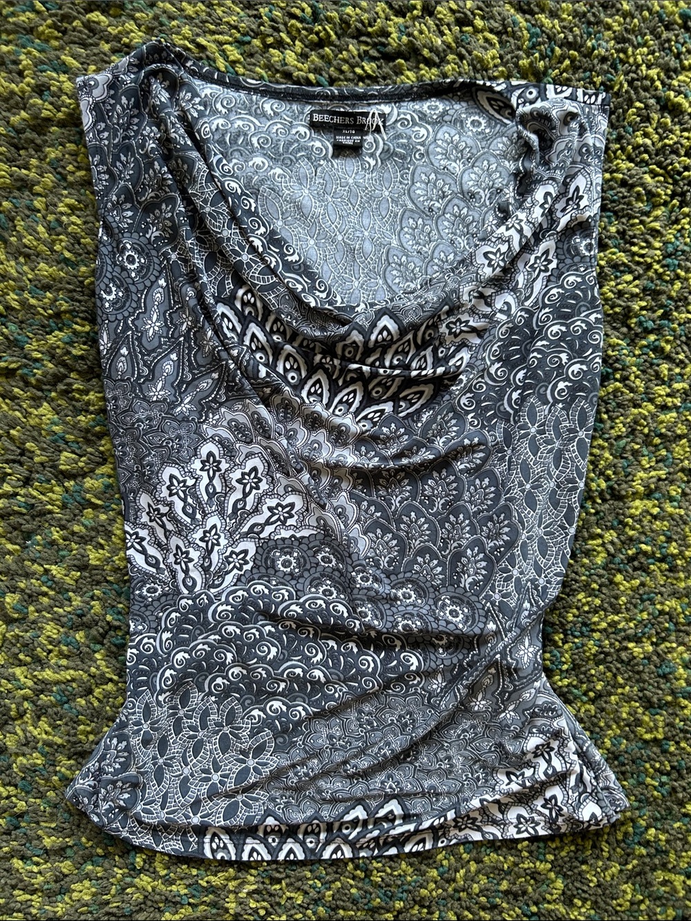 Beechers Brook Cowl Neck Top